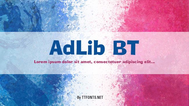 AdLib BT example